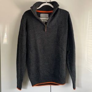 Men’s Superdry Orange Label Zip Up Sweater
